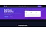 design a modern saas landing page using tailwind CSS